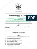 Correctional Service Act 9 of 2012