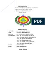 Dirección Nacional de Instrucción Y Enseñanza Universidad Policial Mcal. Antonio José de Sucre Escuela Superior de Policías Sucre - Bolivia