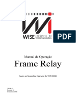 Manual de Operação Frame Relay