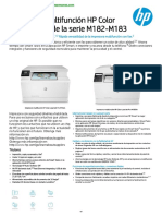 Caracteristicas Impresora HP Color Laserjet Pro MFP m182n m183fw