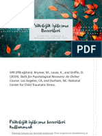 Psikolojik İyileşme Becerileri: Psikoloji İstanbul & National Center FOR PTSD