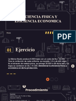 Eficiencia Fisica Y Eficiencia Economica: Frase