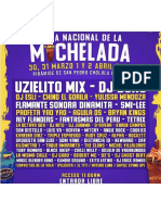 Cartel de La Feria de La Michelada 2023