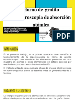 Horno de Grafito Espectroscopia de Absorción Atómica: Jorge Pineda Villanueva Karen Gonzalez Granados Arely Mejia Mejia