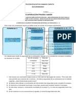 Recuperación Evaluar para Avanzar