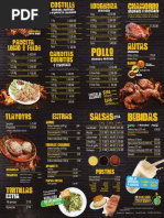 Menú y precios de Wingstop México 2024 | PDF