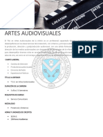 Artes Audiovisuales Pensum de Estudio