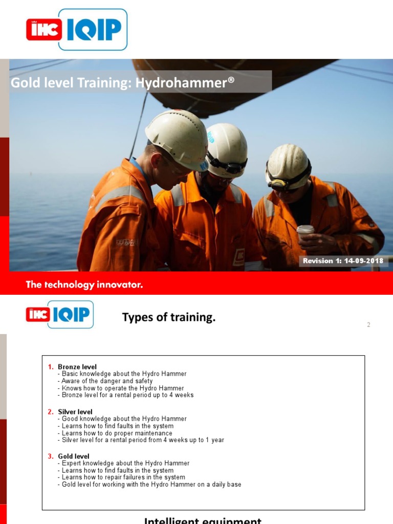 IHC Hydrohammer Gold Training Rev1-2 | PDF | Piston | Valve