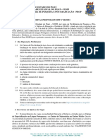 Governo Do Estado Do Piauí Universidade Estadual Do Piauí - Uespi Pró-Reitoria de Pesquisa E Pós-Graduação - Prop