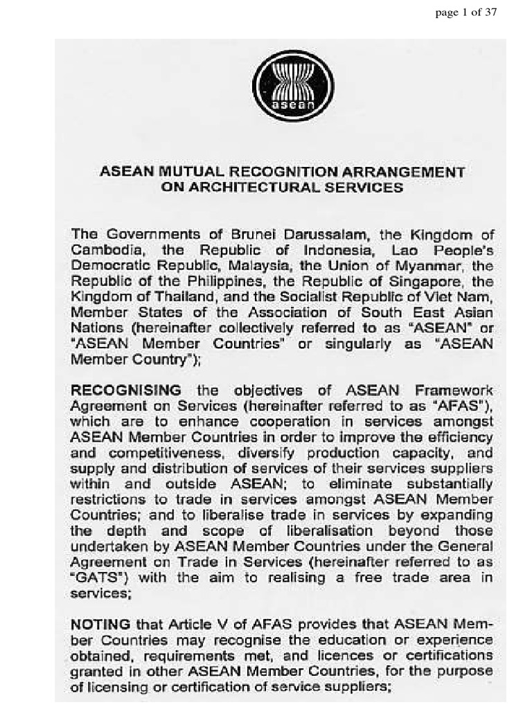 Asean Architects PDF