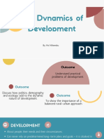 The Dynamics of Development