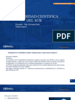 Universidad Cientifica Del Sur: Docente: MG Giovana Ruiz Villavicencio