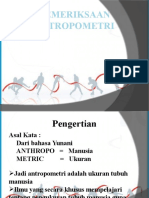 Pemeriksaan Antropometri: Kelompok 5