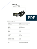 Especificaciones Tecnicas