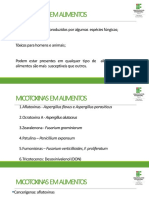 Micotoxinas Emalimentos: Metabólitos Tóxicos Produzidos Por Algumas Espécies Fúngicas