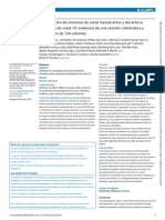 Comparación de Síntomas de Salud Mental Antes y Durante La Pandemia de Covid-19: Evidencia de Una Revisión Sistemática y Metanálisis de 134 Cohortes