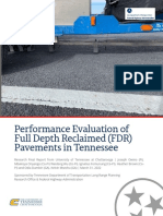 Performance Evaluation of FDR Pavements