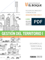 Gestión Del Territorio I: Febrero