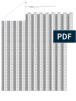 MMPI 2 - Grilla para Respuestas