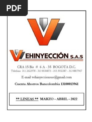 Venta de Inyectores y Accesorios Automotrices | PDF | Hatchbacks
