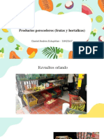 Productos perecederos: frutas y hortalizas en Revueltos Orlando