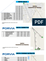 Ruta Salk: Se Recomienda Estar Al Menos 10 Minutos Antes en Cada Estacion