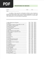 APQ - Alabama Parenting Questionnaire - Niños PDF | PDF | Ocio