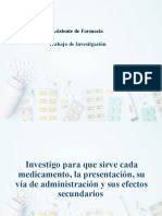 Asistente de Farmacia: Trabajo de Investigación