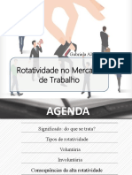 Rotatividade No Mercado de Trabalho