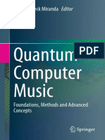Quantum Computer Music: Eduardo Reck Miranda Editor