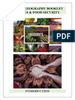Biomes & Food Security Booklet (7638)