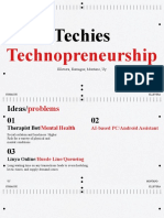 Technopreneurship Ideas