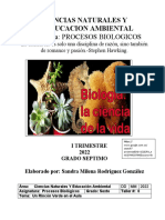 Asignatura: Procesos Biologicos: Ciencias Naturales Y Educacion Ambiental