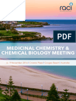 Medicinal Chemistry & Chemical Biology Meeting: 6 - 9 November 2016 Crowne Plaza Coogee Beach Australia
