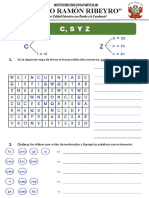 CLASE 3 - USO DE LA C, S y Z