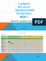 Kunjungan PKPR Puskesmas Benua