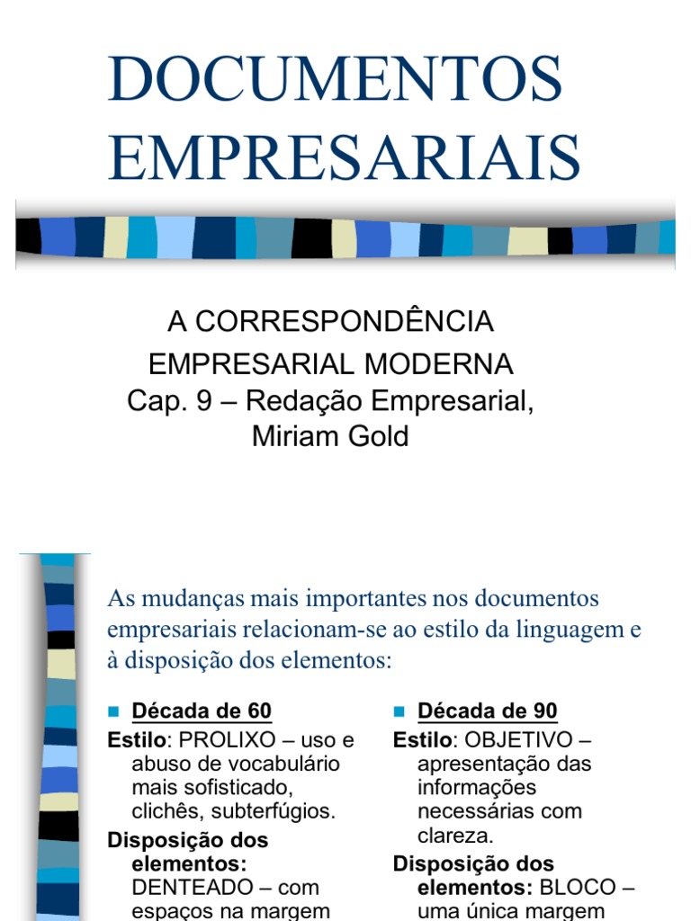 Tipos de Documentos Empresariais | PDF | Carreira e Crescimento