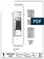 Plano de Distribución 3er Nivel - A2 - Rivera