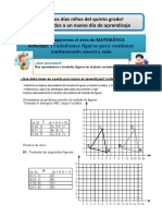 5° FICHA DIA 04 - MAT - Trasladamos Figuras para Continuar Ambientando Nuestra Aula