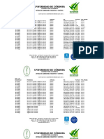 Listado de Admitidos Pregrado 2023-1: Vicerrectoría Académica Oficina de Admisiones, Registro Y Control