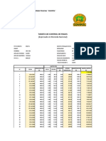 Tarjeta de Control de Pagos: (Expresado en Moneda Nacional)