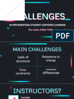 Challenges in SCL