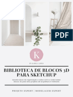 Ebook - Biblioteca de Blocos 3D para Sketchup