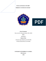 Makalah Bahasa Inggris "Present Continuous Tense": Dewa Ayu Novi Kusumawardani, S.PD., M.PD