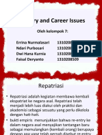 Re Entry and Career Issues PPT