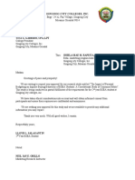 Marketing Research Letter Template