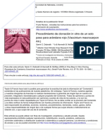 Procedimiento de clonación in vitro de un solo paso para arándano rojo