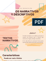 Textos Narrativos y Descriptivos