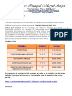 Prueba Grado Fecha: Soacha, 6 de JUNIO de 2022 Señores Padres de Familia