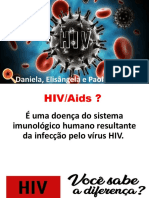 Sintomas, diagnóstico e impacto da doença HIV/Aids